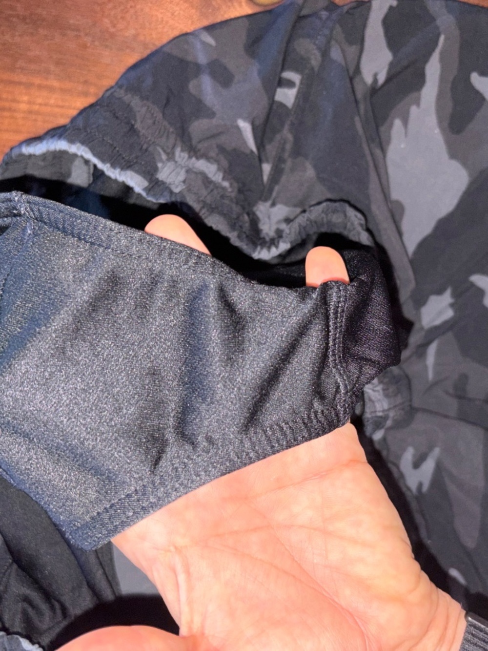 Mesh Racer Run Mid Rise 4" Short - Picture 4 of 4